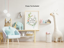 Load image into Gallery viewer, Shakespeare Quote - Though she be but little, she is fierce! - A Midsummer Night's Dream - Physical Art Print Without Frame