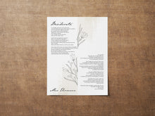 Load image into Gallery viewer, Desiderata Poem Print - Poem By Max Ehrmann - Physical Print With or Without Frame