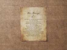 Load image into Gallery viewer, This Marriage Poem Print by Rumi - Wedding poem wall art - Ceremony reading - Vow Renewal Reading Wedding Gift Physical Print Without Frame