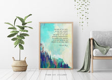 Load image into Gallery viewer, Wendell Berry Quote Print "The Care Of The Earth" - The Art of the Commonplace: The Agrarian Essays - Physical Print Without Frame