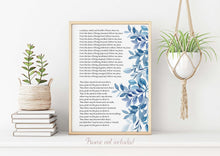 Load image into Gallery viewer, Litany of Humility Poster Print - Catholic Prayer for Humility - Contemporary Version by Rafael Cardinal Merry del Val