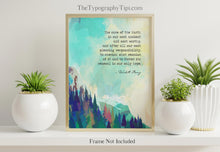 Load image into Gallery viewer, Wendell Berry Quote Print "The Care Of The Earth" - The Art of the Commonplace: The Agrarian Essays - Physical Print Without Frame