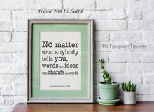 Load image into Gallery viewer, Dead Poets Society Poster Movie Quote Poster - Black and White Prints - Inspirational Wall Art