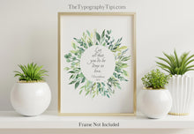 Load image into Gallery viewer, Let all that you do be done in love Christian Wall Art 1 Corinthians 16:14 Print Bible Verse Poster - Bible verse wall art - UNFRAMED