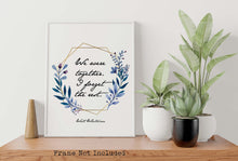 Load image into Gallery viewer, Walt Whitman Print - We were together. I forget the rest