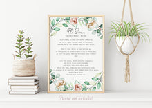 Load image into Gallery viewer, Rainer Maria Rilke - The Swan - Poem Art Print - UNFRAMED