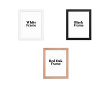 Load image into Gallery viewer, Julia Child Quote If you're afraid of butter, use cream - Foodie Gift - Framed & Unframed Options