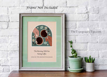 Load image into Gallery viewer, Johnny Cash Quote "This Morning, With Her, Having Coffee." Description of Paradise - Framed & Unframed Options