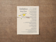 Load image into Gallery viewer, Invitation By Mary Oliver Poem Poster Print Framed & Unframed Options