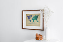 Load image into Gallery viewer, I Haven't Been Everywhere, But It's On My List – Susan Sontag Quote Print
