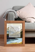 Load image into Gallery viewer, Once There Were Brook Trout – Cormac McCarthy The Road Quote Print
