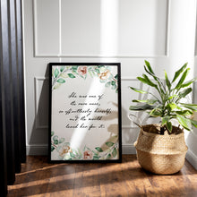 Load image into Gallery viewer, She Was One of the Rare Ones Quote Print
