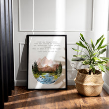 Load image into Gallery viewer, This Is What It Is to Be Happy – Sylvia Plath The Bell Jar Quote Print
