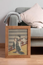 Load image into Gallery viewer, Shinto Shrine Maiden Dancing Print – Suzuki Harunobu Japanese Woodblock Art
