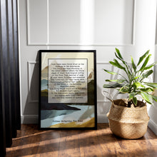 Load image into Gallery viewer, Once There Were Brook Trout – Cormac McCarthy The Road Quote Print
