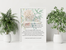 Load image into Gallery viewer, I carry your heart (I carry it in my heart) E.E. Cummings Poetry Wall Art
