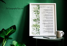 Load image into Gallery viewer, Anyone Lived in a Pretty How Town Poem Print by E E Cummings, Literary Wall Art
