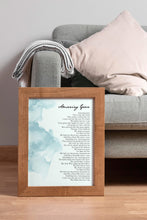 Load image into Gallery viewer, Amazing Grace Print Christian Hymn Lyrics Song Poster
