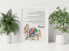Load image into Gallery viewer, Union by Robert Fulghum Wedding Reading Print
