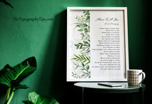 Load image into Gallery viewer, Advice to a Son Poem Print by Ernest Hemingway - Graduation Gift for Son
