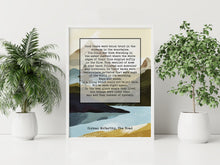 Load image into Gallery viewer, Once There Were Brook Trout – Cormac McCarthy The Road Quote Print

