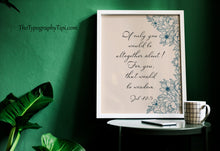 Load image into Gallery viewer, Job 13:5 NIV Bible Verse Wall Art "If only you would be altogether silent!" Funny Bible Quote, Bible Humor
