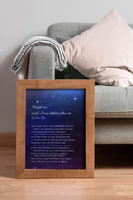 Load image into Gallery viewer, Bright Star John Keats Poem Print, Celestial Poetry Gift
