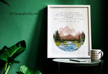 Load image into Gallery viewer, This Is What It Is to Be Happy – Sylvia Plath The Bell Jar Quote Print
