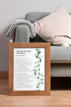 Load image into Gallery viewer, The Way Through the Woods Poem Print – Rudyard Kipling Poetry Print

