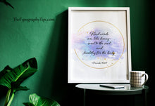 Load image into Gallery viewer, Proverbs 16:24 Scripture Print "Kind Words Are Like Honey"- Bible Verse Wall Art

