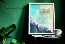 Load image into Gallery viewer, Wendell Berry Quote Print "The Care Of The Earth"
