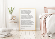 Load image into Gallery viewer, E.E. Cummings Poem I carry your heart (I carry it in my heart) Art Print Home Decor poetry wall art dorm decor - Unframed UNFRAMED
