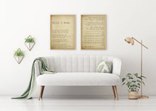 Load image into Gallery viewer, Still I Rise Maya Angelou Set of 2 poem Feminist Art Wall Art self respect quote Bedroom decor office decor Unframed Print UNFRAMED
