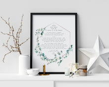 Load image into Gallery viewer, E.E. Cummings Poem I carry your heart (I carry it in my heart) Art Print Home Decor poetry wall art Framed And Unframed Options
