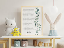 Load image into Gallery viewer, Prayer For Peace Prayer of Saint Francis Lord, make me an instrument of your peace prayer print for nursery Art Framed &amp; Unframed Options
