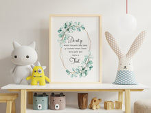 Load image into Gallery viewer, Ralph Waldo Emerson Quote Print "Do not go where the path may lead..."
