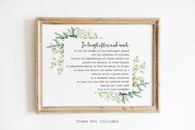 Load image into Gallery viewer, To Laugh Often and Much Ralph Waldo Emerson Quote - This is to have succeeded - Horizontal Print for library decor office Art dorm decor

