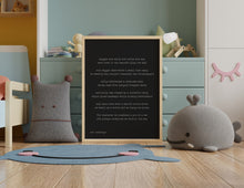 Load image into Gallery viewer, Maggie and Milly and Molly and May Poem E.E. Cummings Framed &amp; Unframed Options
