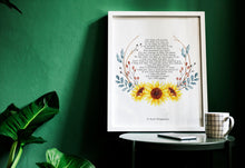 Load image into Gallery viewer, Fitzgerald Quote, For what it&#39;s worth - Make the best of it - UNFRAMED wall art
