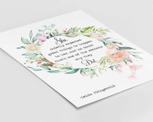 Load image into Gallery viewer, Zelda Fitzgerald Quote, She quietly expected great things Framed &amp; Unframed Options
