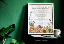 Load image into Gallery viewer, Gone From My Sight - Henry Van Dyke Poem - funeral Poetry UNFRAMED
