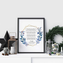 Load image into Gallery viewer, She of the Dancing Feet Sings Print, Countee Cullen Poetry Art, Literary Wall Decor, Watercolor Wreath Print, Harlem Renaissance Gift
