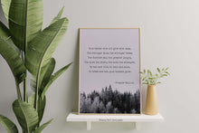 Load image into Gallery viewer, Good Timber Poem by Douglas Malloch
