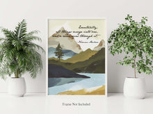 Load image into Gallery viewer, Norman Maclean Quote - Eventually, all things merge into one, and a river runs through it
