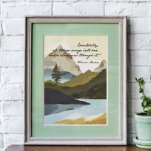 Load image into Gallery viewer, Norman Maclean Quote - Eventually, all things merge into one, and a river runs through it
