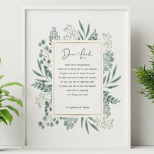 Load image into Gallery viewer, St. Ignatius Prayer for Generosity Prayer Print - Prayer Print - Catholic Prayer - Christian wall art
