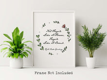 Load image into Gallery viewer, Ruth Bader Ginsburg Quote Not Fragile Like A Flower, Fragile Like A Bomb - Framed And Unframed Options
