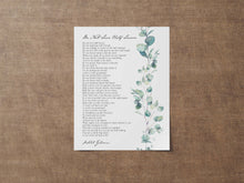 Load image into Gallery viewer, Kahlil Gibran Poem Print: Do Not Love Half Lovers
