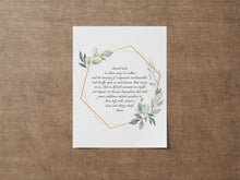Load image into Gallery viewer, Divine Mercy Prayer Print: Catholic Art
