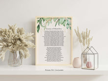 Load image into Gallery viewer, Litany of Humility Poster Print Catholic Prayer for Humility Contemporary Version by Rafael Cardinal Merry del Val
